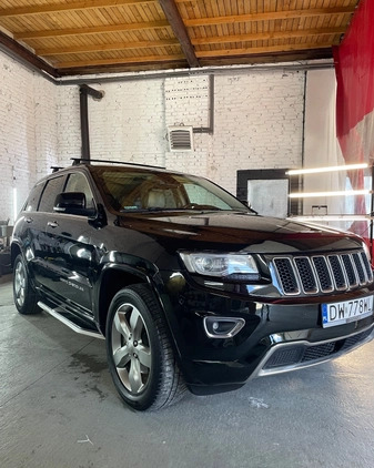 Jeep Grand Cherokee cena 89500 przebieg: 294797, rok produkcji 2013 z Sobótka małe 154